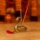 Tribal Brass Swan Incense Holder