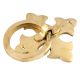 Brass Modern Roman Design Door Knocker