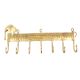 Tribal Elephant Face Seven Wall Hooks