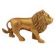 Brass Metal Figurine Standing Lion For Decoration