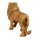 Brass Metal Figurine Standing Lion For Decoration