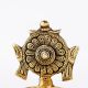 Religious Big Flower Carved Design Oil Lamp Diya