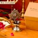 Religious Big Flower Carved Design Oil Lamp Diya