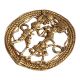 Artistic brass Dhokra wall art Of A Dancing Couple