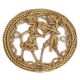 Brass Turtle Shaped Indian Grater for Cheese and Coconut