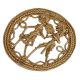 Brass Turtle Shaped Indian Grater for Cheese and Coconut