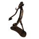 Brass Tribal Musical Ganesha Elongated Form