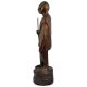 Standing statue of Mohandas Karamchand Gandhi