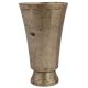 South Indian Brass Glass Shaped Flower Vase