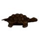 Old Brass Engraved Tortoise Figurine With Shell
