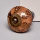 Brown Golden Leaf Ceramic Cabinet Knobs