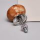 Brown Golden Leaf Ceramic Cabinet Knobs