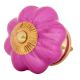 Neon Solid Pink Melon Drawer Knob