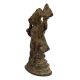 Brass Lord Hanuman Idol Holding Gadha And Dronagiri Mountain