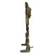 Old Brass Tribal Goddess Mata Statue With Unusual Outfit
