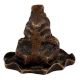 Brass Good Luck Frog with Child feng shui gift