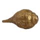 Carved God Image Brass Shankh Conch Shell Showpiece