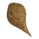Carved God Image Brass Shankh Conch Shell Showpiece
