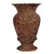Decorative Brass Garden Planter With Embossed Vines Leaves Design