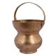 Traditional Brass Kamandle With Handle For Worship