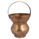 Traditional Brass Kamandle With Handle For Worship