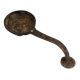 Hindu Brass Puja Dhoopakal with Curved Handle