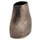 Vintage Brass Vase with Etched Fairy And Stars Design