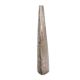 Brass Polka Dot Engraved Asymmetrical Vase