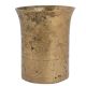 Brass Abstract Design Engraved Glass Serveware