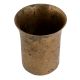 Brass Abstract Design Engraved Glass Serveware