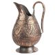 Handmade Copper Vintage Floral Engraved Jug