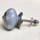 Light Grey White Tiny Star Pattern Cabinet Knobs