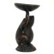 Brass Frog Candle Holder