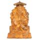 Brass Indian God With Peacock For Home Worship