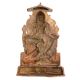 Brass Indian God With Peacock For Home Worship