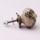 Yellow Tiny Ceramic Cabinet Knob