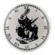Black Rabbit Clock Ceramic Wine Bottle Stopper
