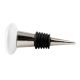 His Ceramic Flat Wine Bottle Stopper
