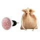 Red Wheel Flat Ceramic Wine Bottle Stopper
