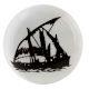 Ship Flat Ceramic Wine Bottle Stopper
