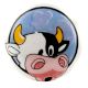 Bull Ceramic Wine Bottle Stopper