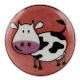 Cow Ceramic Wine Bottle Stopper