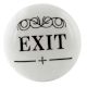 Exit Flat Ceramic Wine Bottle Stopper