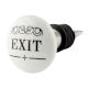 Exit Flat Ceramic Wine Bottle Stopper