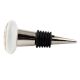 Floral Pattern Flat Ceramic Wine Bottle Stopper