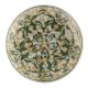 Green Floral Flat Ceramic Wine Bottle Stopper