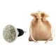 Green Floral Flat Ceramic Wine Bottle Stopper