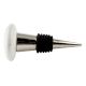 Silk Irise Flower Flat Wine Bottle Stopper