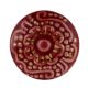 Cherry Golden Floral Ceramic Cabinet Knob