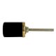 Black Round Stone Dresser Knobs